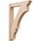 Ekena Millwork 6-in W x 30-in D x 42-in H Balboa Trad Rough Cedar Woodgrain TimberThane Outlooker, Primed Tan OUTUR060X30X42BOA04RCPR - alternate 1